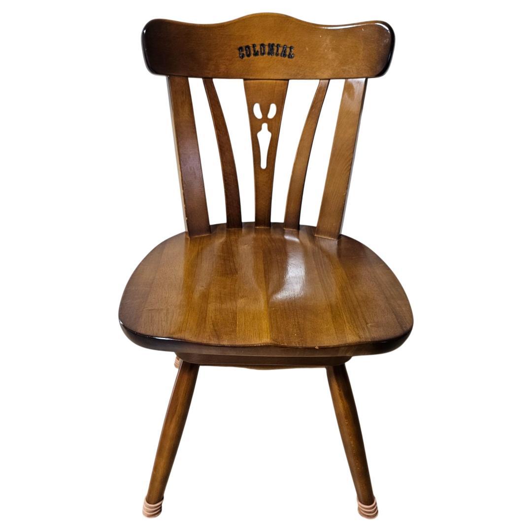 karimoku カリモク コロニアル 回転 ダイニングチェア② ヴィンテージ