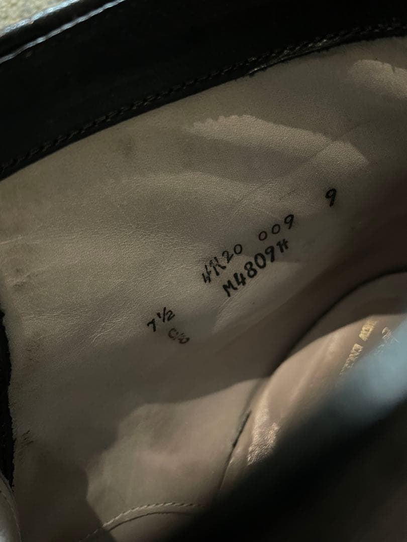 anatomica別注Alden Cap Toe Boot アナトミカ