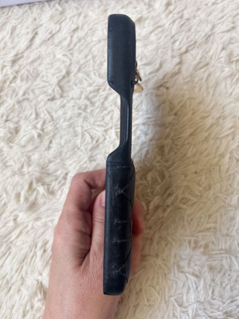 Lady Dior iPhone 15ケース　黒