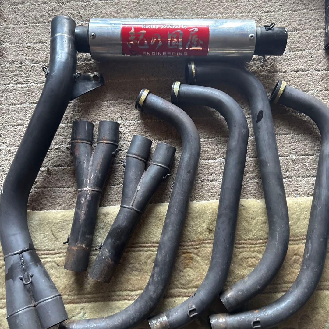 CBX 400f紀の国屋・黒鉄マフラー