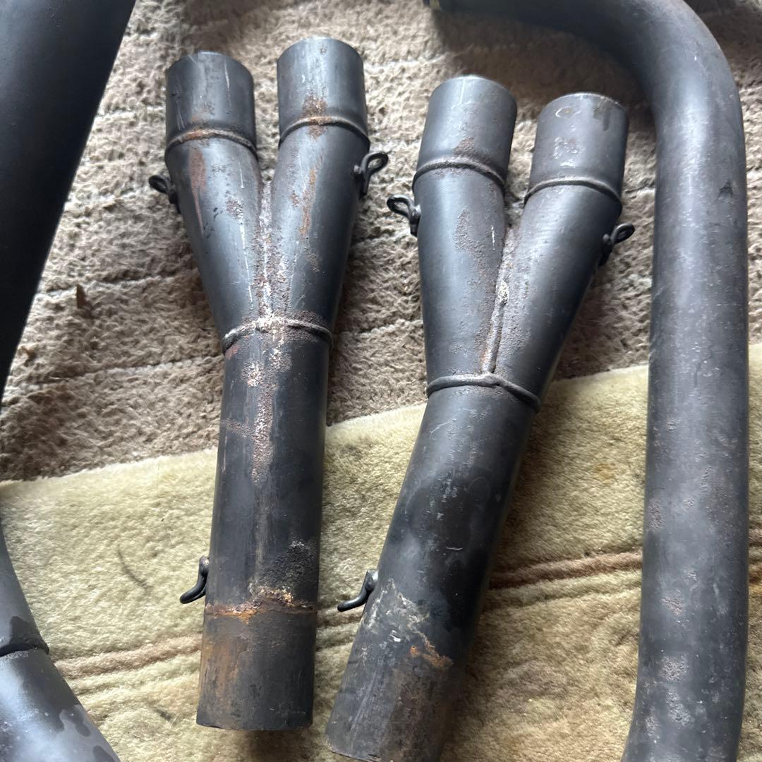 CBX 400f紀の国屋・黒鉄マフラー