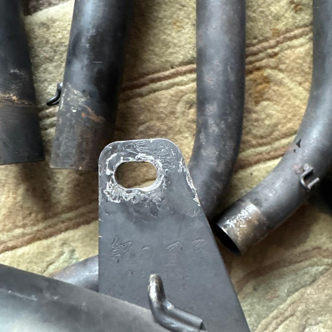 CBX 400f紀の国屋・黒鉄マフラー