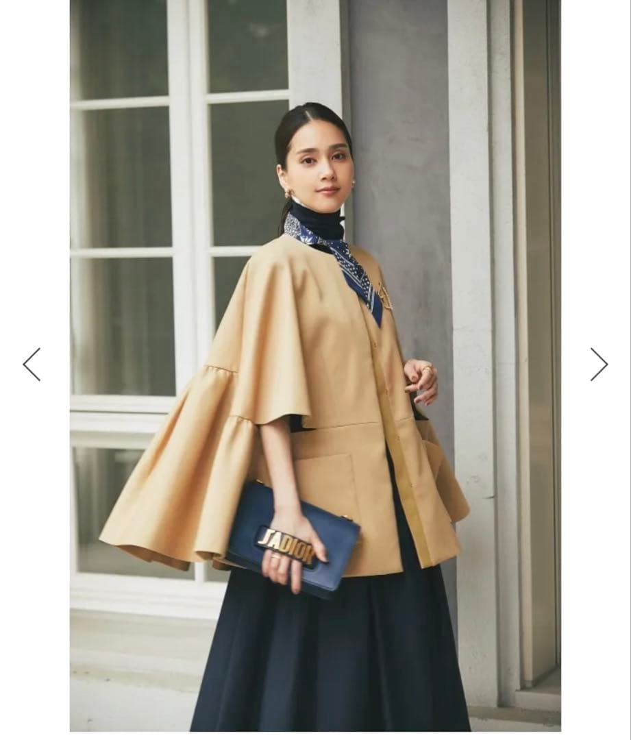 最終価格【新品タグ付き】SEVEN TEN ダブルクロスフレアショートコートXS