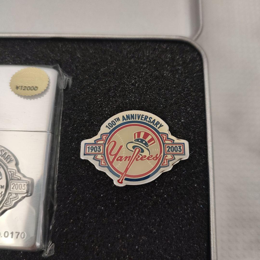 【超希少】ニューヨークヤンキース　100周年　限定ジッポ　シリアル番号有り　新品