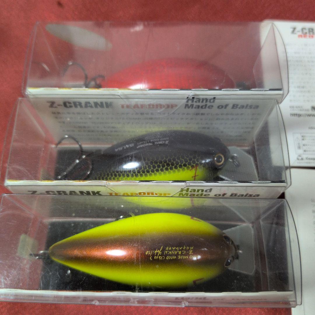 メガバス zクランク㉘ ティアドロップ レッドラベル パケ難ありセット