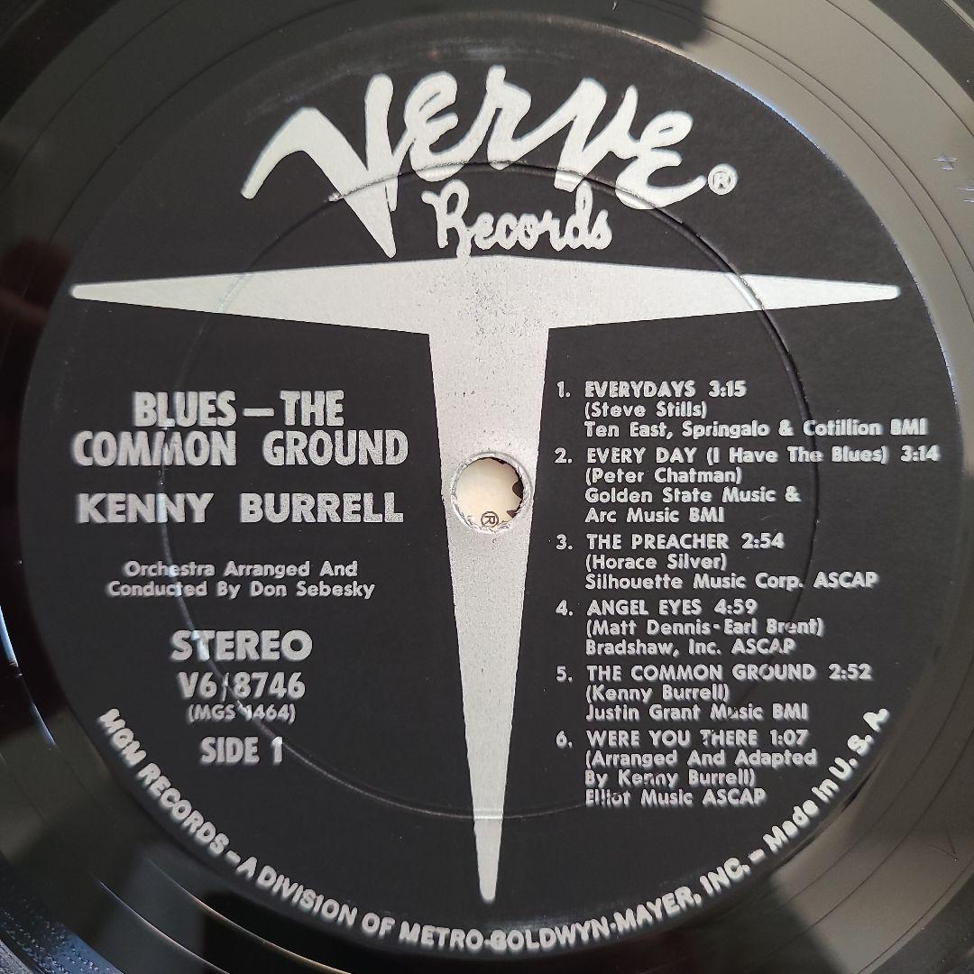 ★ＵＳオリジナル盤シュリンク付★『ザ・コモン・グラウンド』ケニー・バレルＬＰ