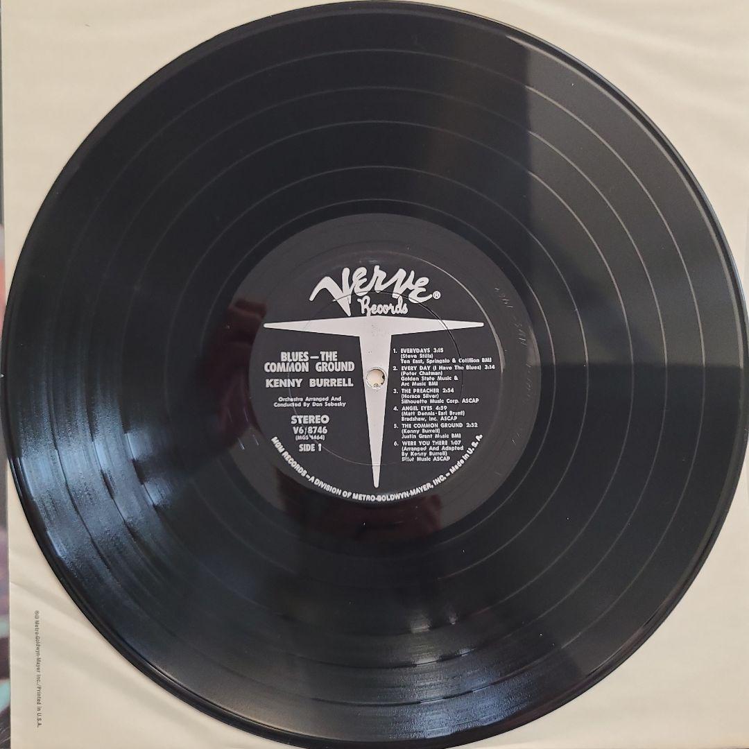 ★ＵＳオリジナル盤シュリンク付★『ザ・コモン・グラウンド』ケニー・バレルＬＰ