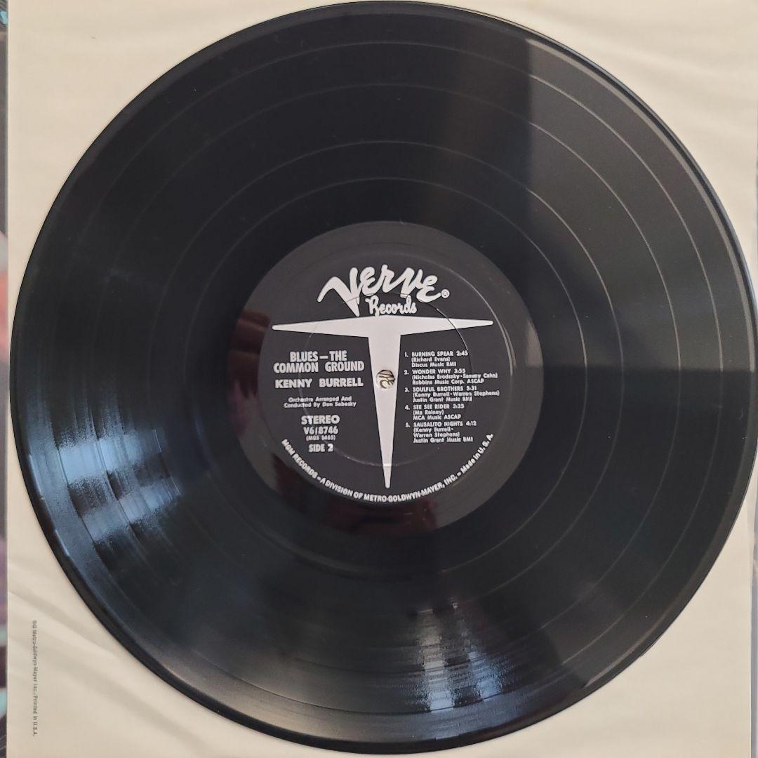 ★ＵＳオリジナル盤シュリンク付★『ザ・コモン・グラウンド』ケニー・バレルＬＰ