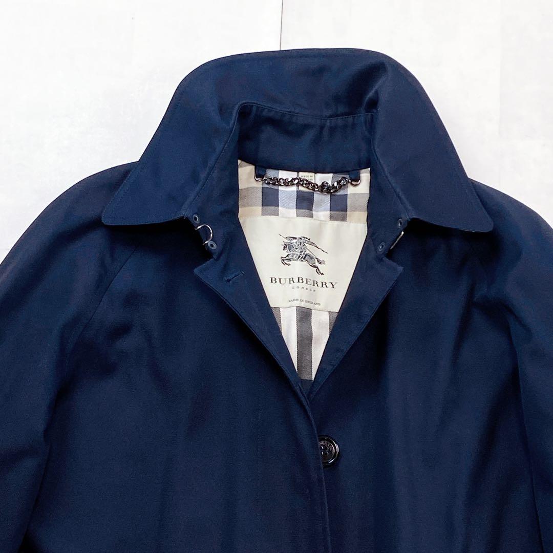 極美品 希少デザイン 英国製 近年タグ バーバリー ノバチェック
