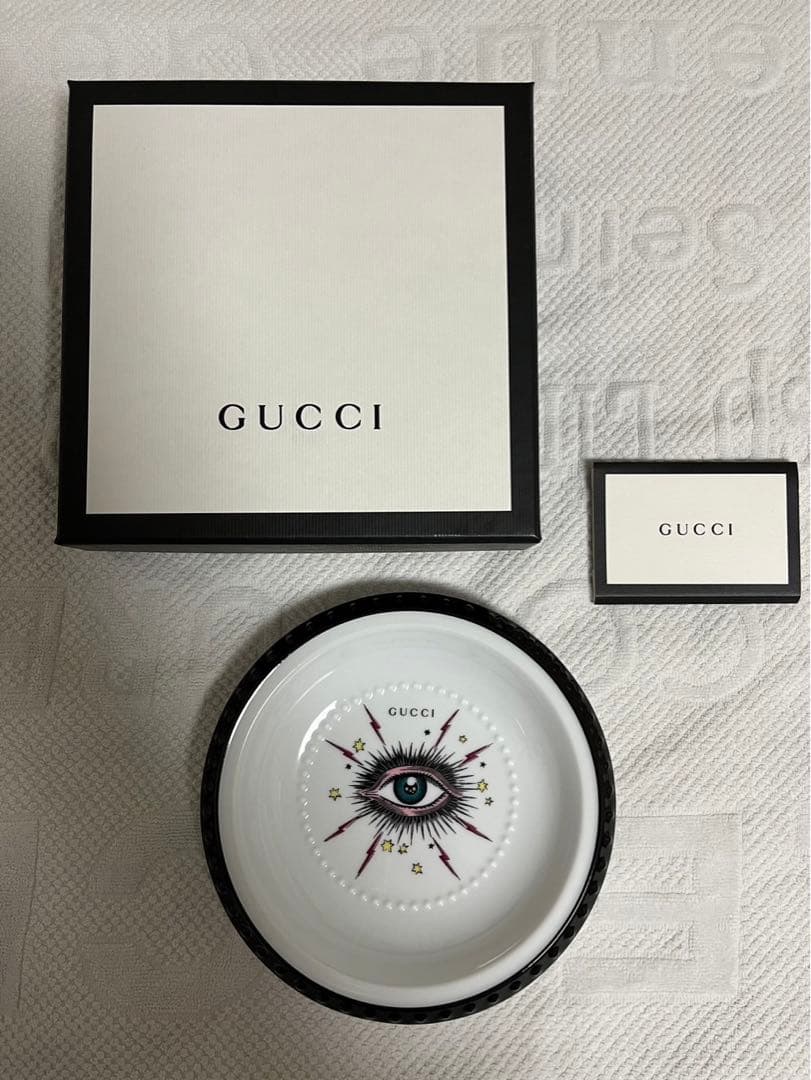 新品未使用！GUCCIアクセサリートレイ お皿 スターアイ