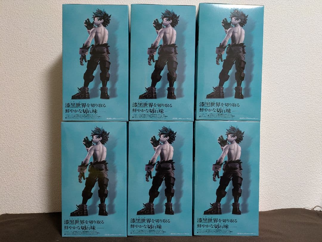 僕のヒーローアカデミア 緑谷出久 Noir Edge Collection 6体