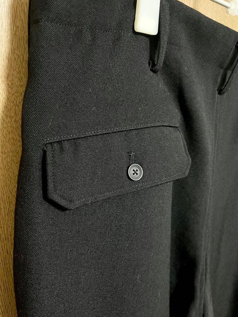 yohji yamamoto pour homme アーミーギャバ スラックス