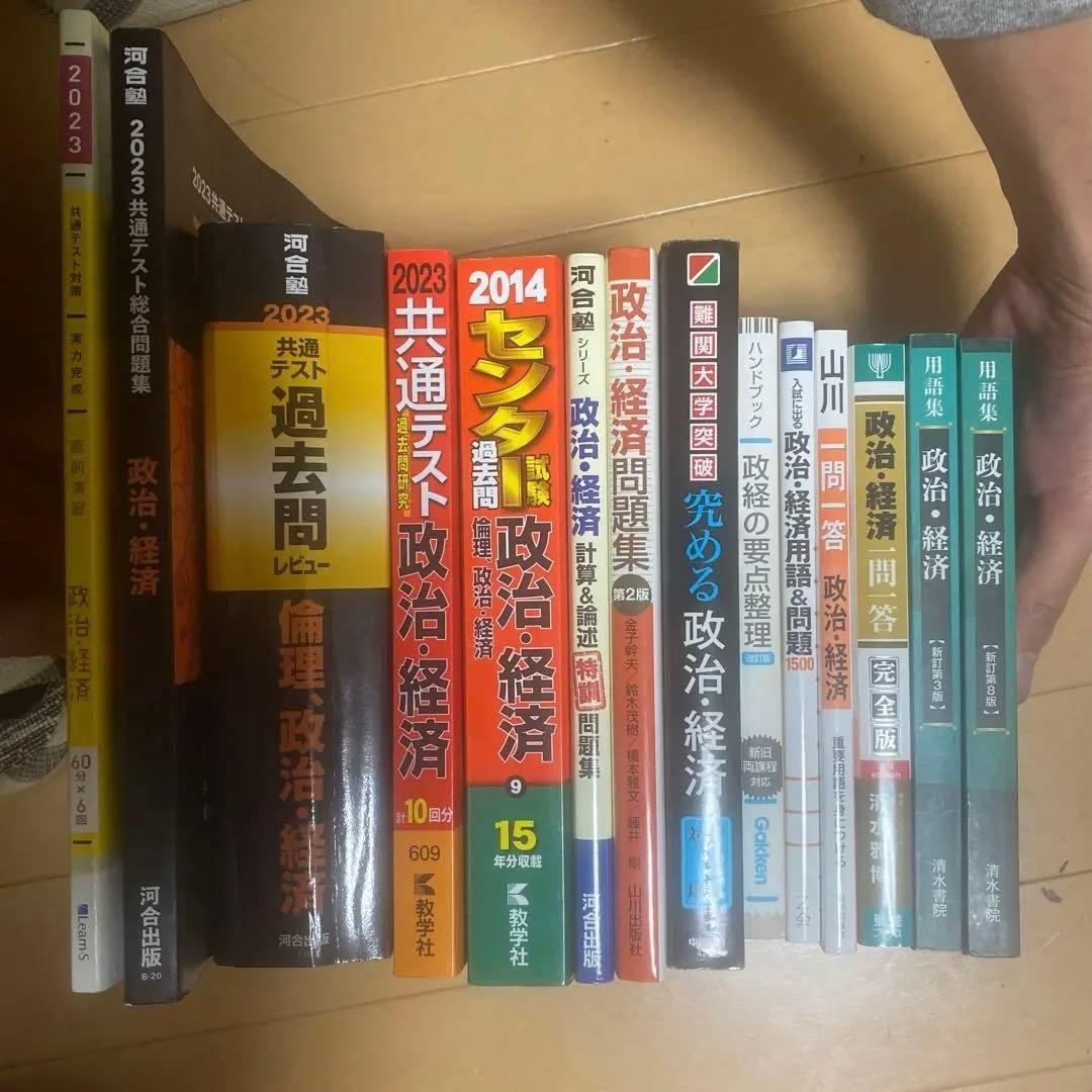 大学受験　政治・経済　参考書　過去問