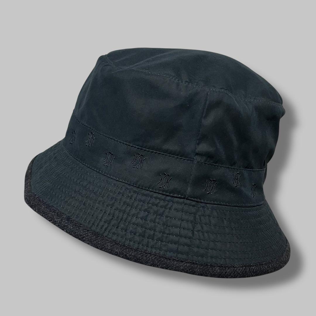 エルメス HERMES CHAPEAUX MOTSCH バケットハット　ブラック