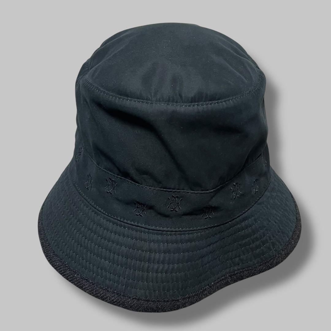 エルメス HERMES CHAPEAUX MOTSCH バケットハット　ブラック
