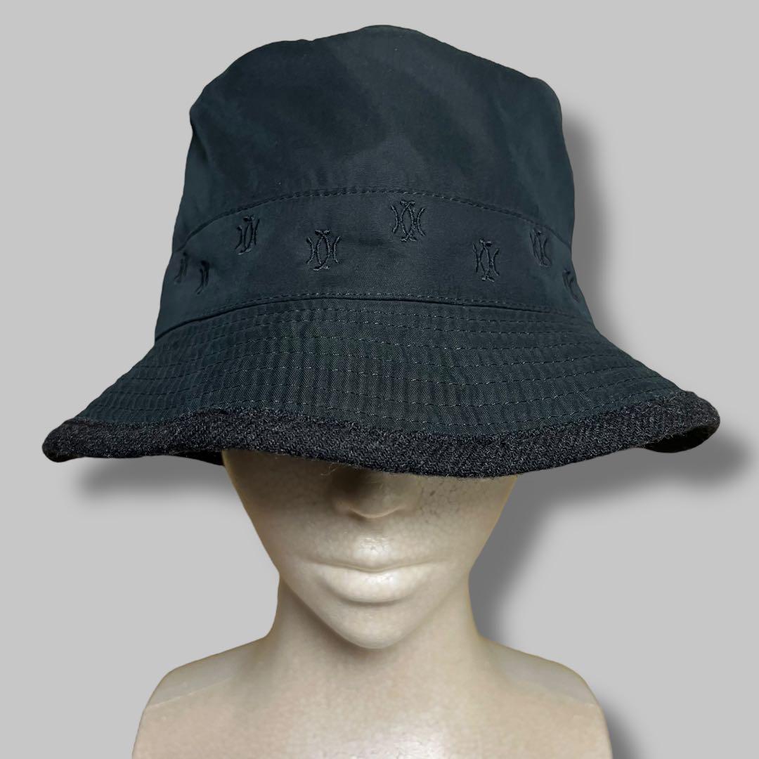 エルメス HERMES CHAPEAUX MOTSCH バケットハット　ブラック