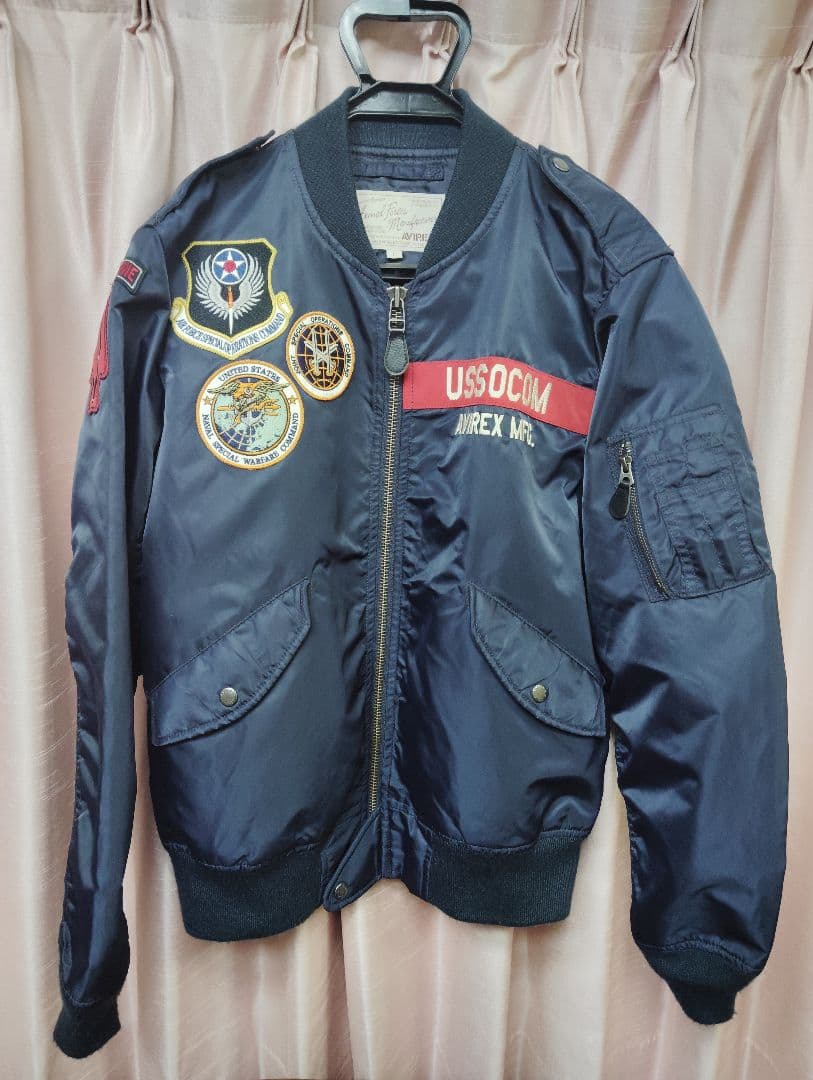 アヴィレックスAVIREX L-2B MA-1フライトジャケット sizeL