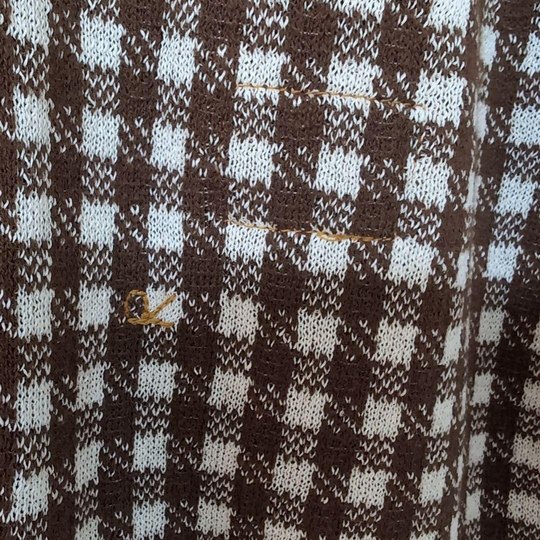 ✨️1/12迄出品✨️45R✨️新品✨️ギンガムジャカードのMドレス