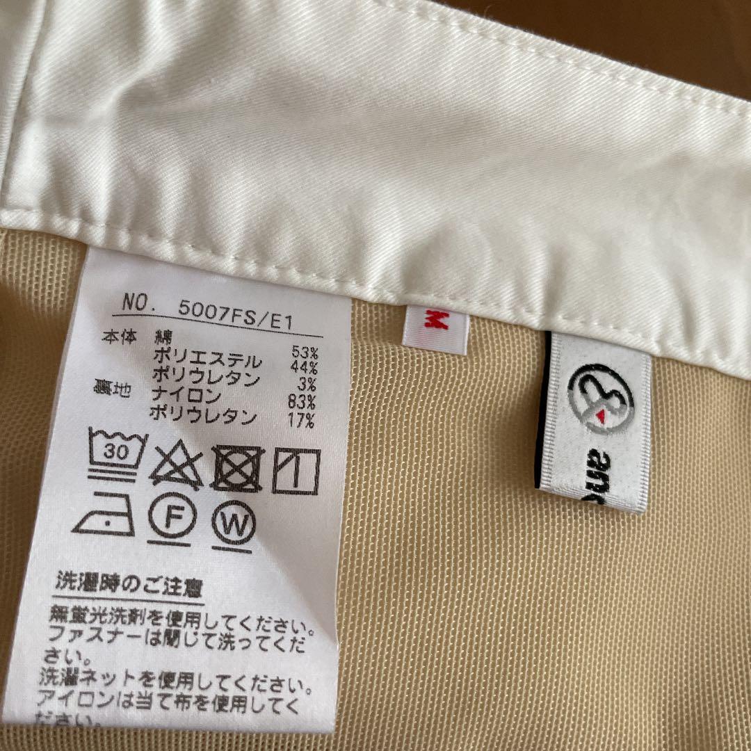 新品　アンパスィ　and per se ホワイトパンツ　ゴルフ　レディース