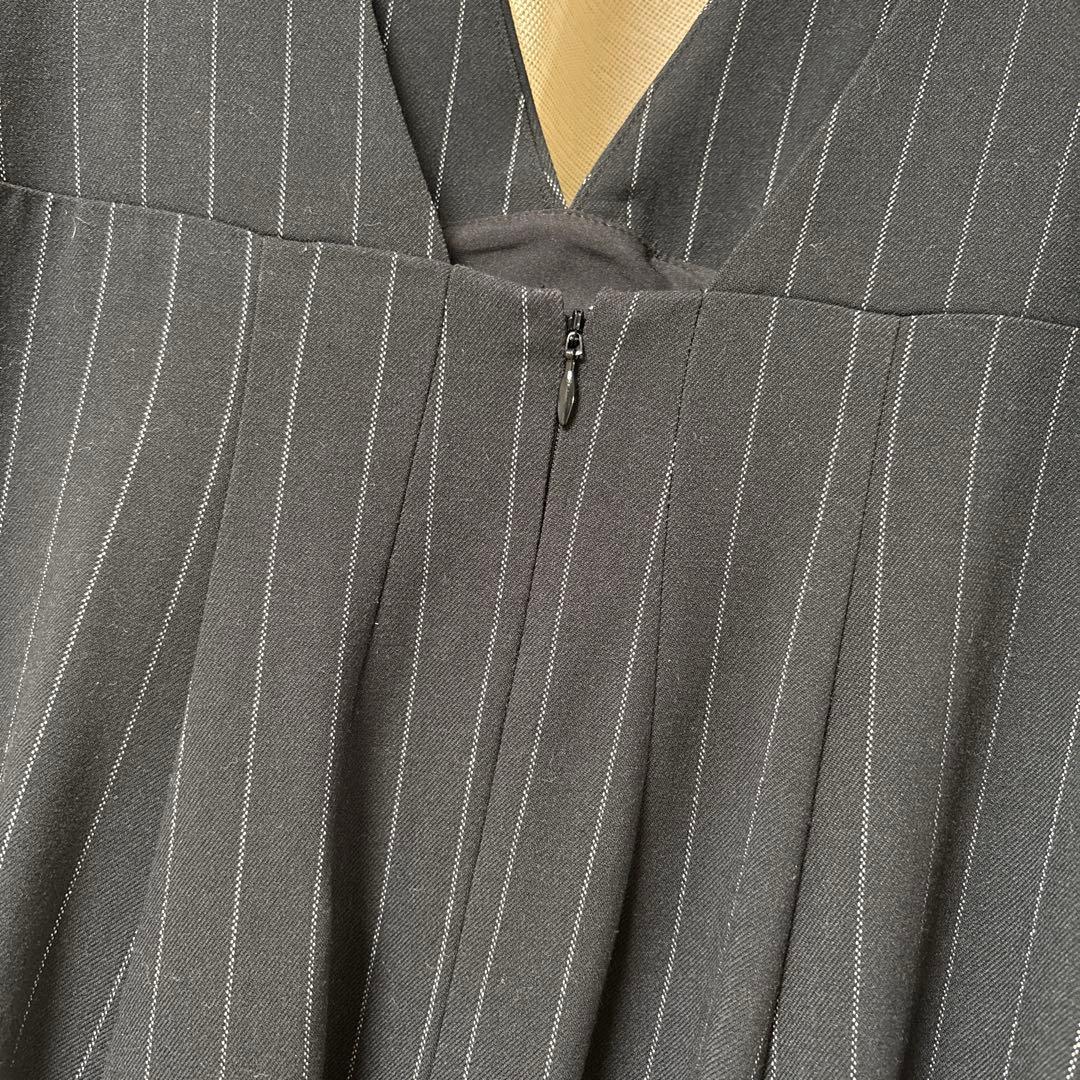 【herlipto】Striped Jumper Skirt M Black