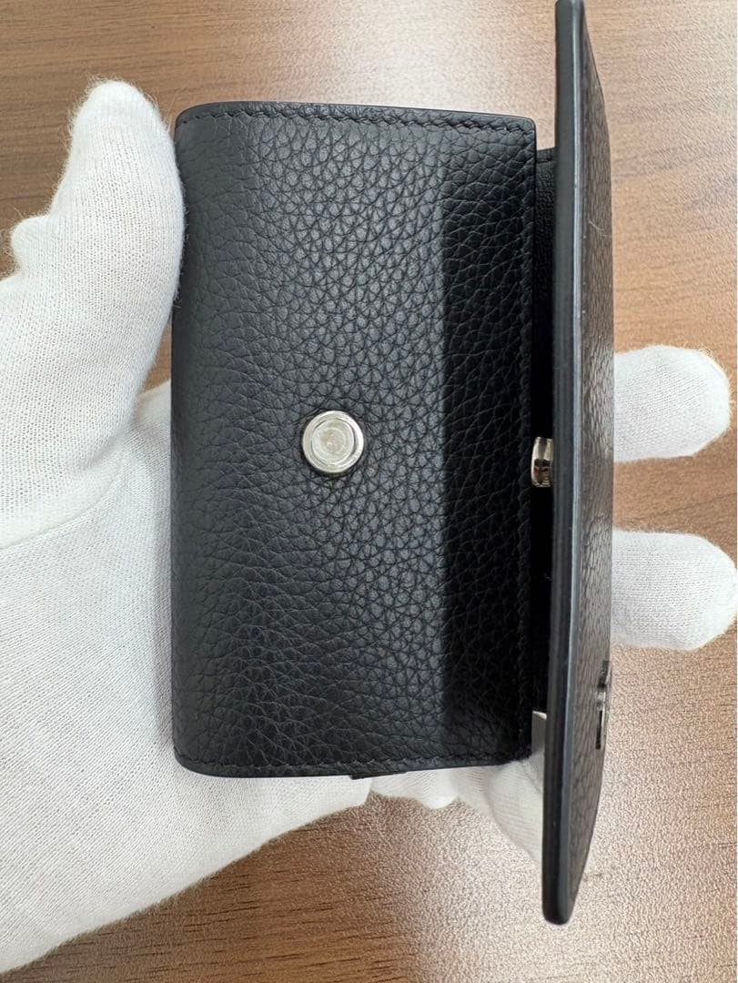 美品✨Dior ディオール キーケース 6連 ブラック レザー ユニセックス