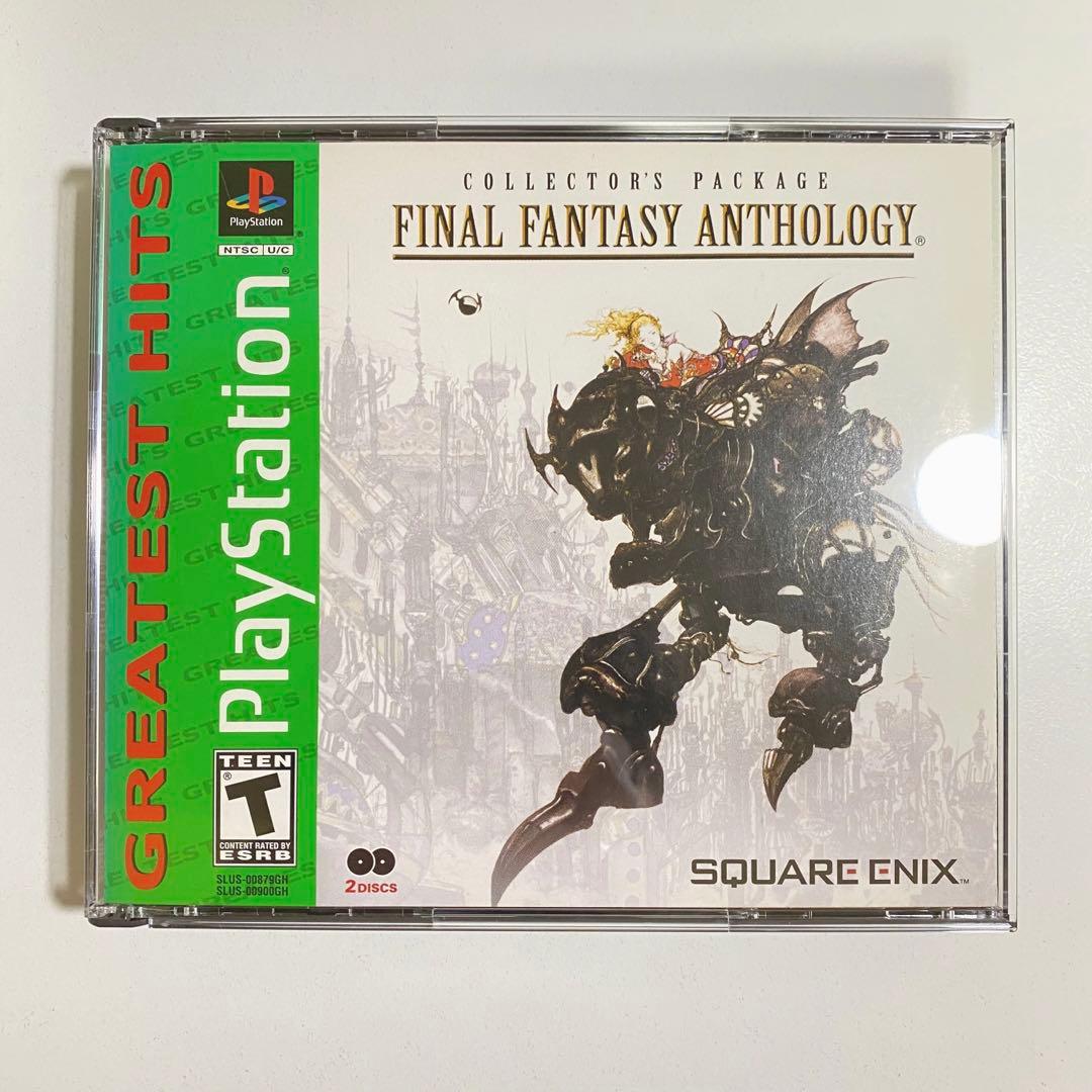 北米版プレイステーション FINAL FANTASY ANTHOLOGY
