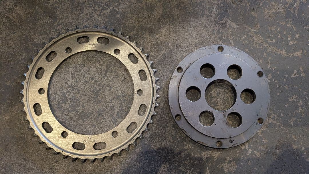 47丁　スプロケット　サンスター　XAM xt250x セロー250