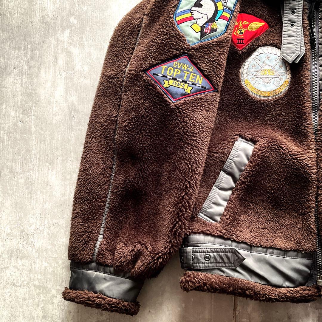 希少XXL AVIREX RETRO BOA B-3 TOPGUN ミリタリー