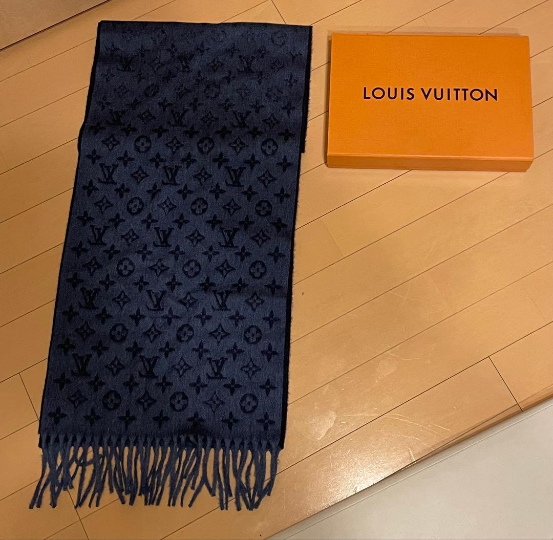 【新品未使用】LOUIS VUITTON マフラー モノグラム M70257