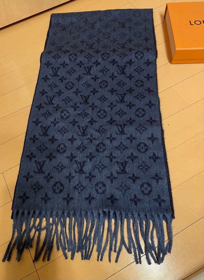 【新品未使用】LOUIS VUITTON マフラー モノグラム M70257