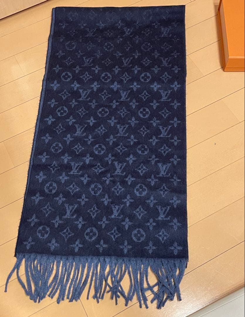 【新品未使用】LOUIS VUITTON マフラー モノグラム M70257
