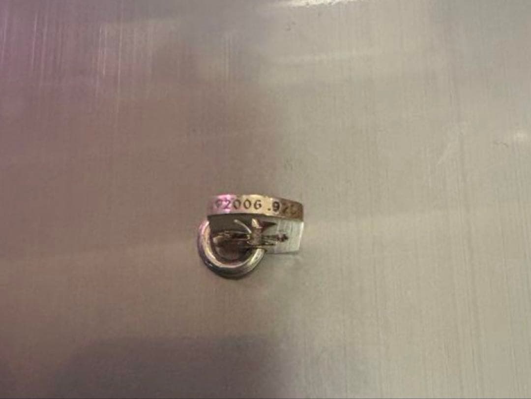 クロムハーツ　タイニードッグタグ　カットアウトクロス