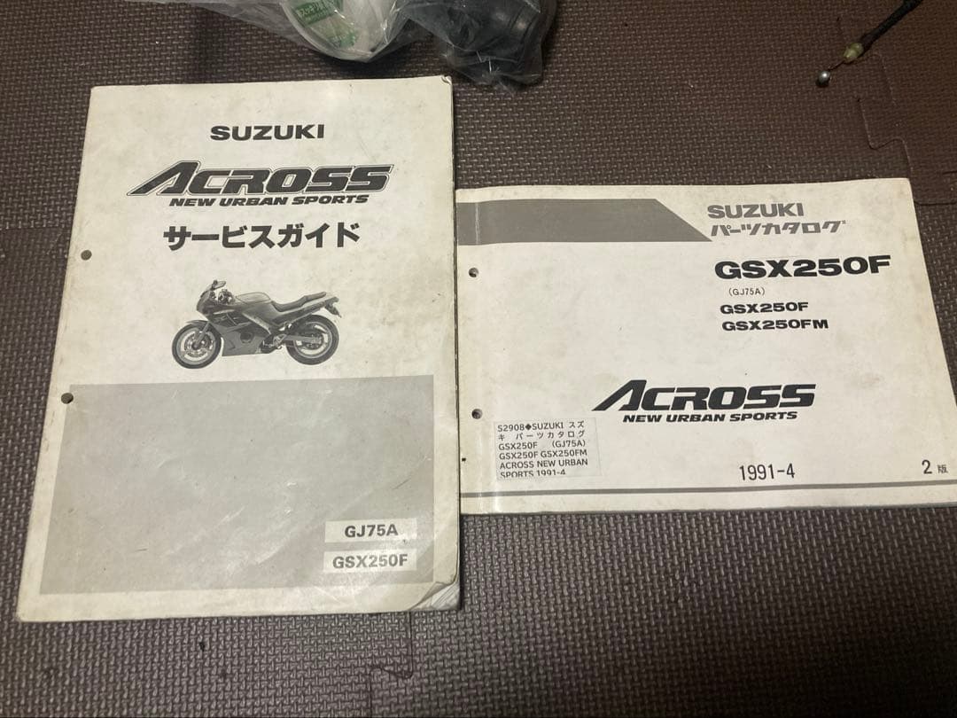 Suzuki Across キャブレター　その他パーツセット