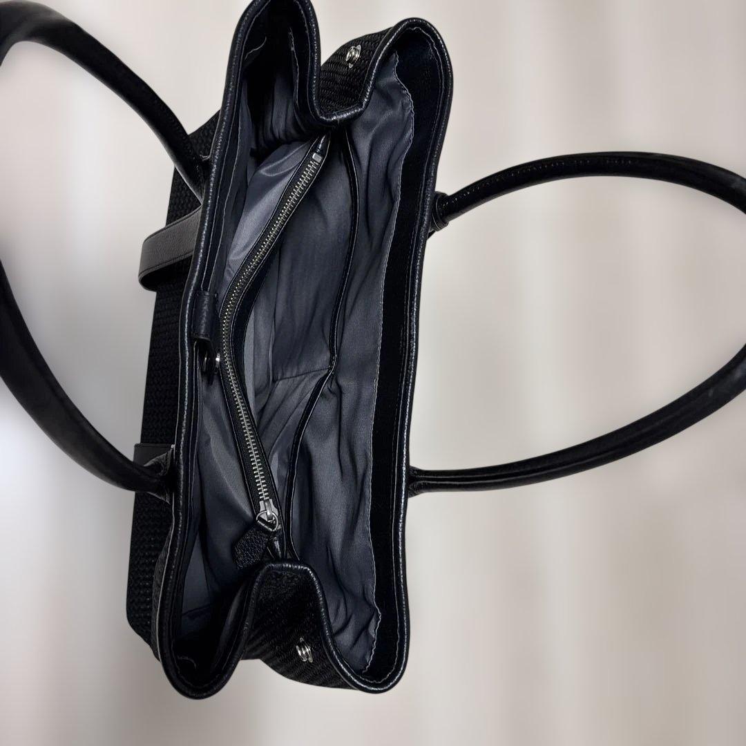 BARNEYS NEW YORK ブラック トートバッグ