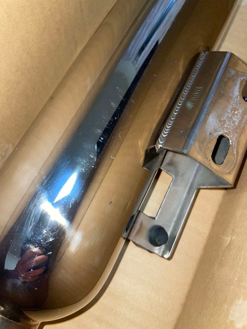 大和ステンレス マフラー SR400 キャブトンマフラー