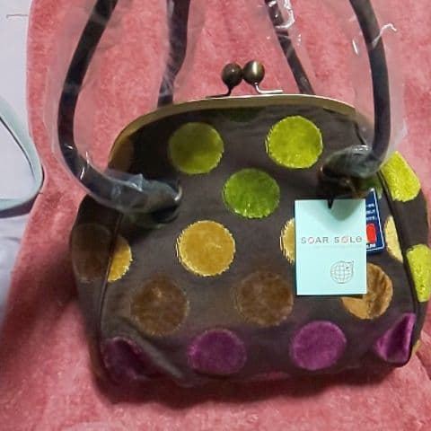 (新品) がま口バッグ SOAR SOLE