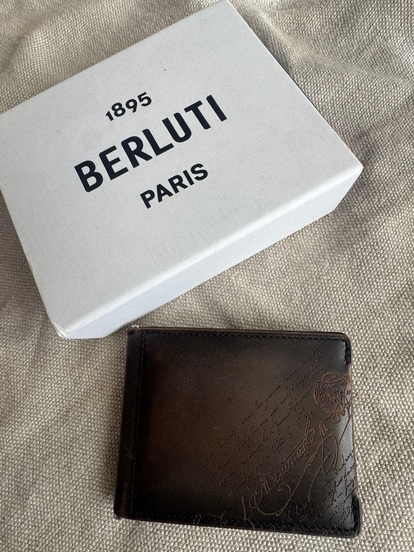 【はっちさま専用】BERLUTI カリグラフィー　マネークリップ
