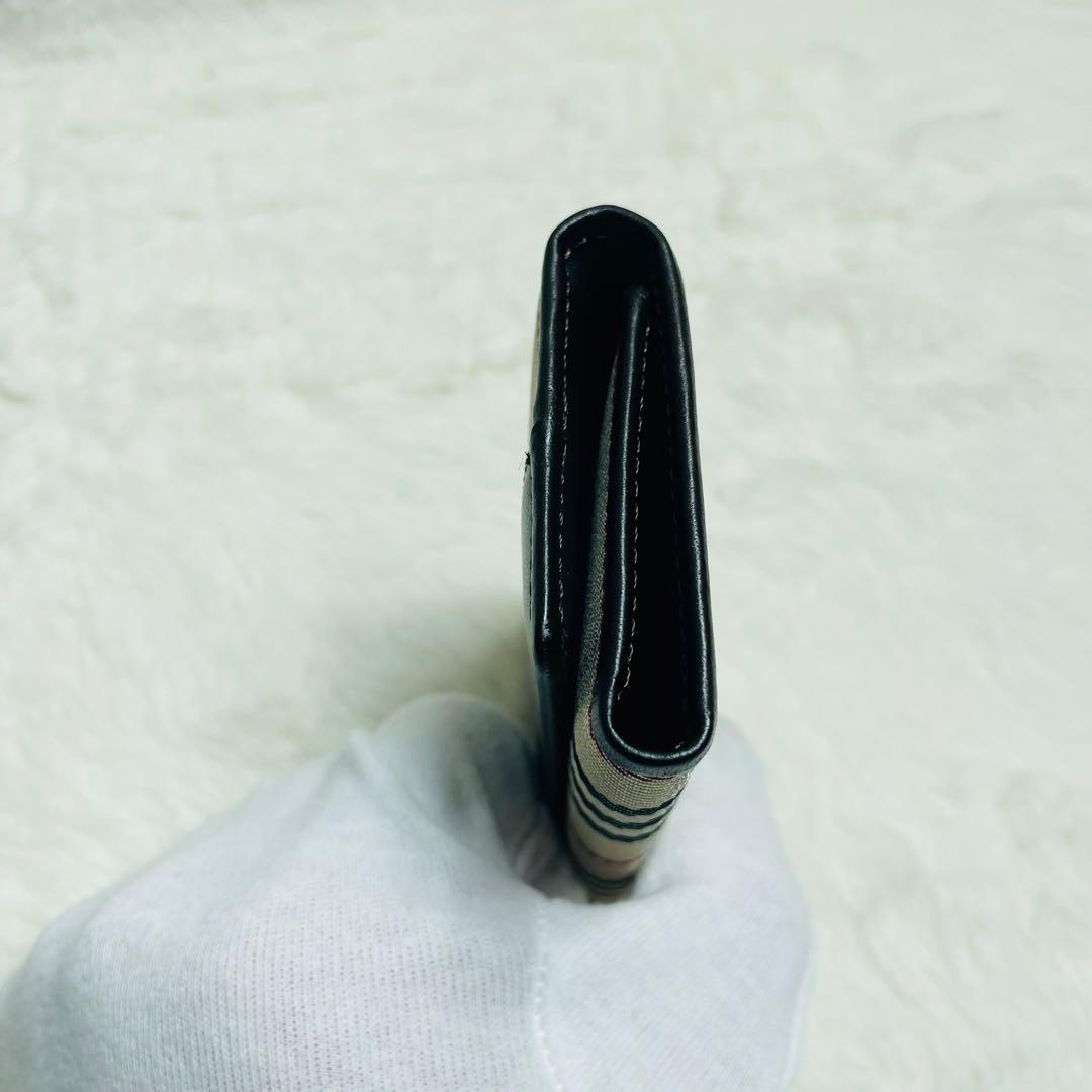 新品未使用品 箱付き　BURBERRYノバチェック 5連キーケース ベージュ