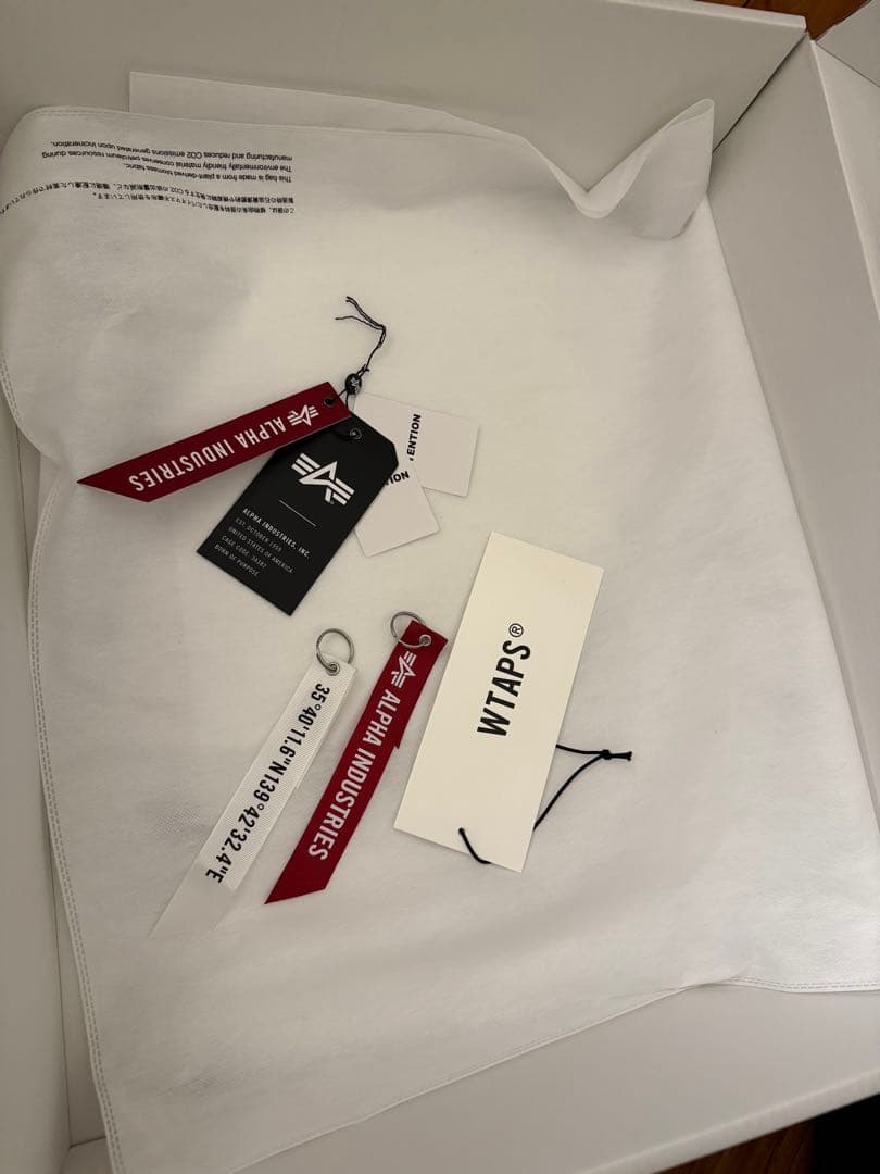 WTAPS MA-1 CORE SPEC / ALPHA アルファ　S