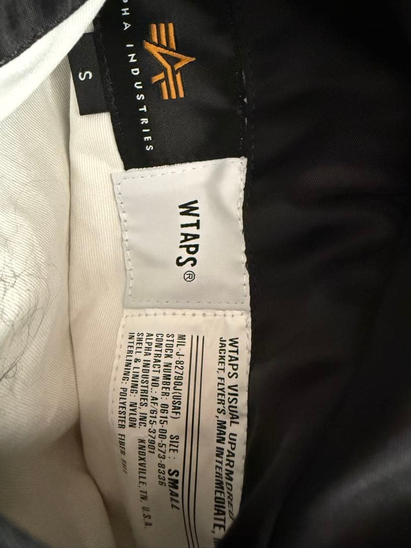 WTAPS MA-1 CORE SPEC / ALPHA アルファ　S