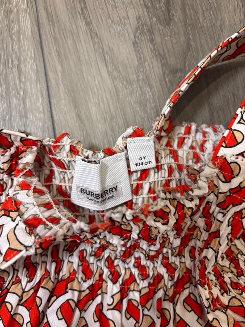バーバリー　キッズ　ワンピース