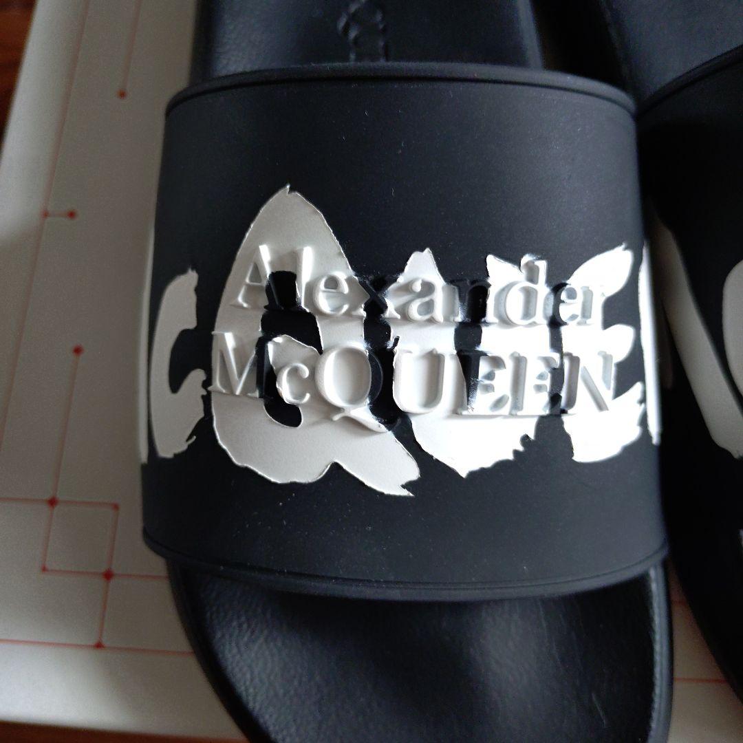 Alexander McQueen　アレキサンダーマックイーン　メンズサンダル黒