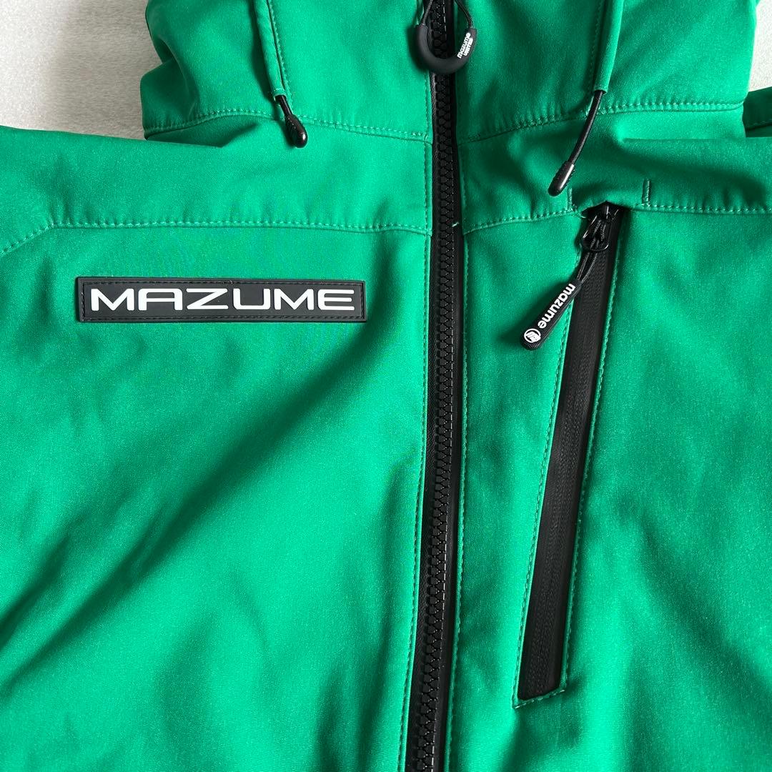 マズメ ウインドカットジャケット パンツM セットMAZUME防寒着 グリーン