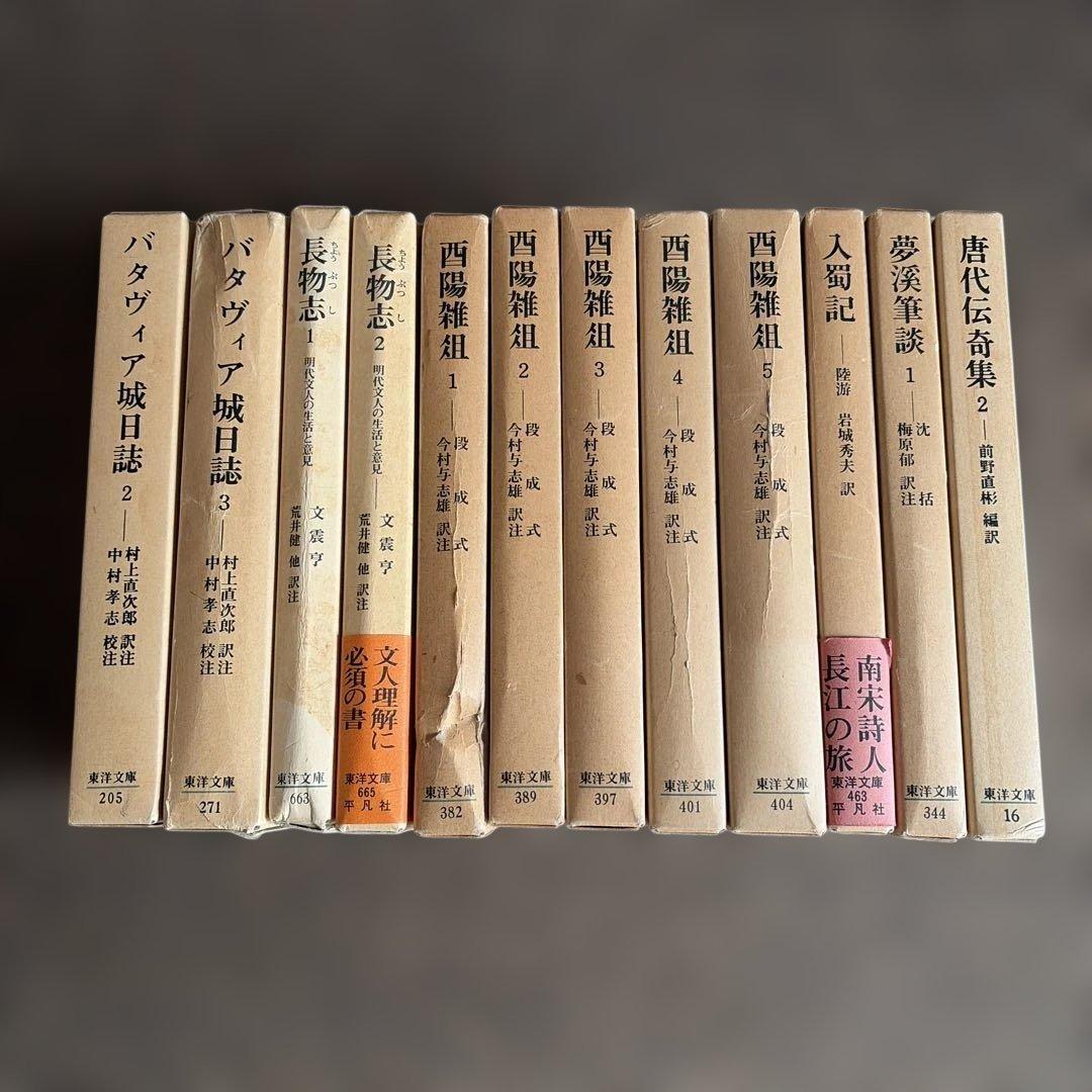 パダヴィア城日誌 酉陽雑俎 中国 歴史 文学 古籍 古典文学 哲学 東洋文庫