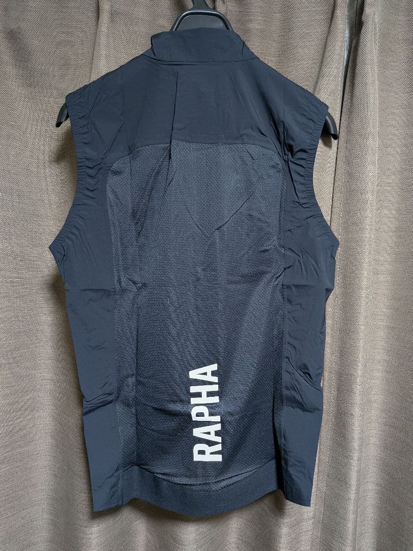 Rapha プロチームライトウェイトジレ Sサイズ ブラック(新品)