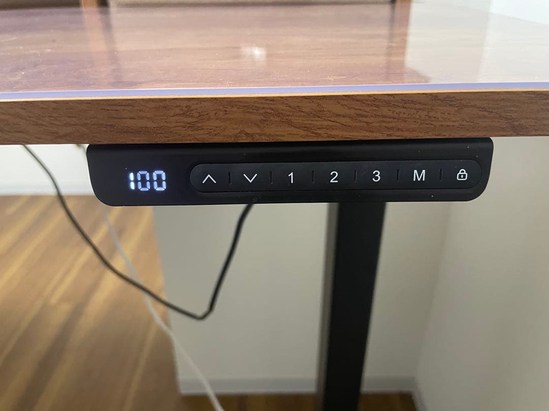 電動昇降式デスク スタンディングデスク 幅140cm 奥行き60cm テレワーク