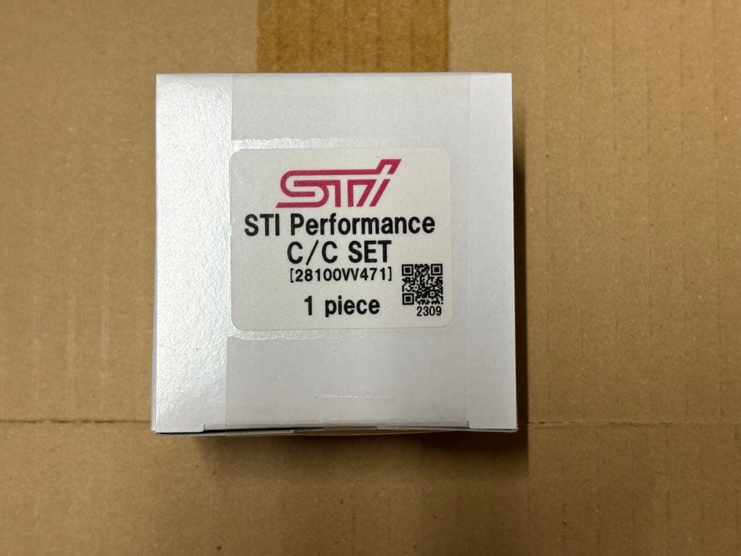 新品未使用STIパフォーマンスホイール 18インチ 8.0Jマットガンブラック