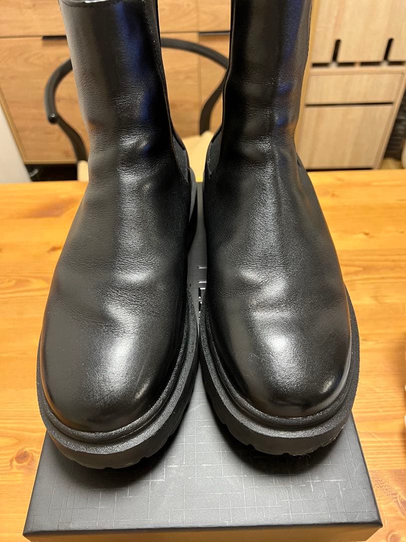 FILLIN UNOS CHELSEA サイドゴアブーツ 26cm