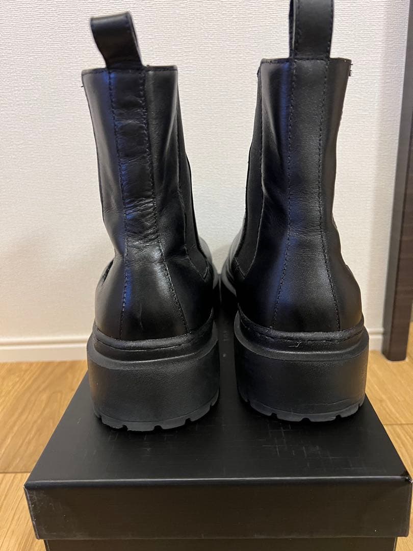 FILLIN UNOS CHELSEA サイドゴアブーツ 26cm