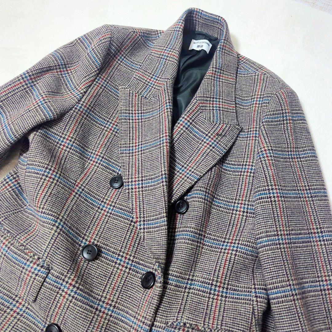 【ユニクロ イネス コラボ】 ツイード チェスターコート ロング XXLサイズ